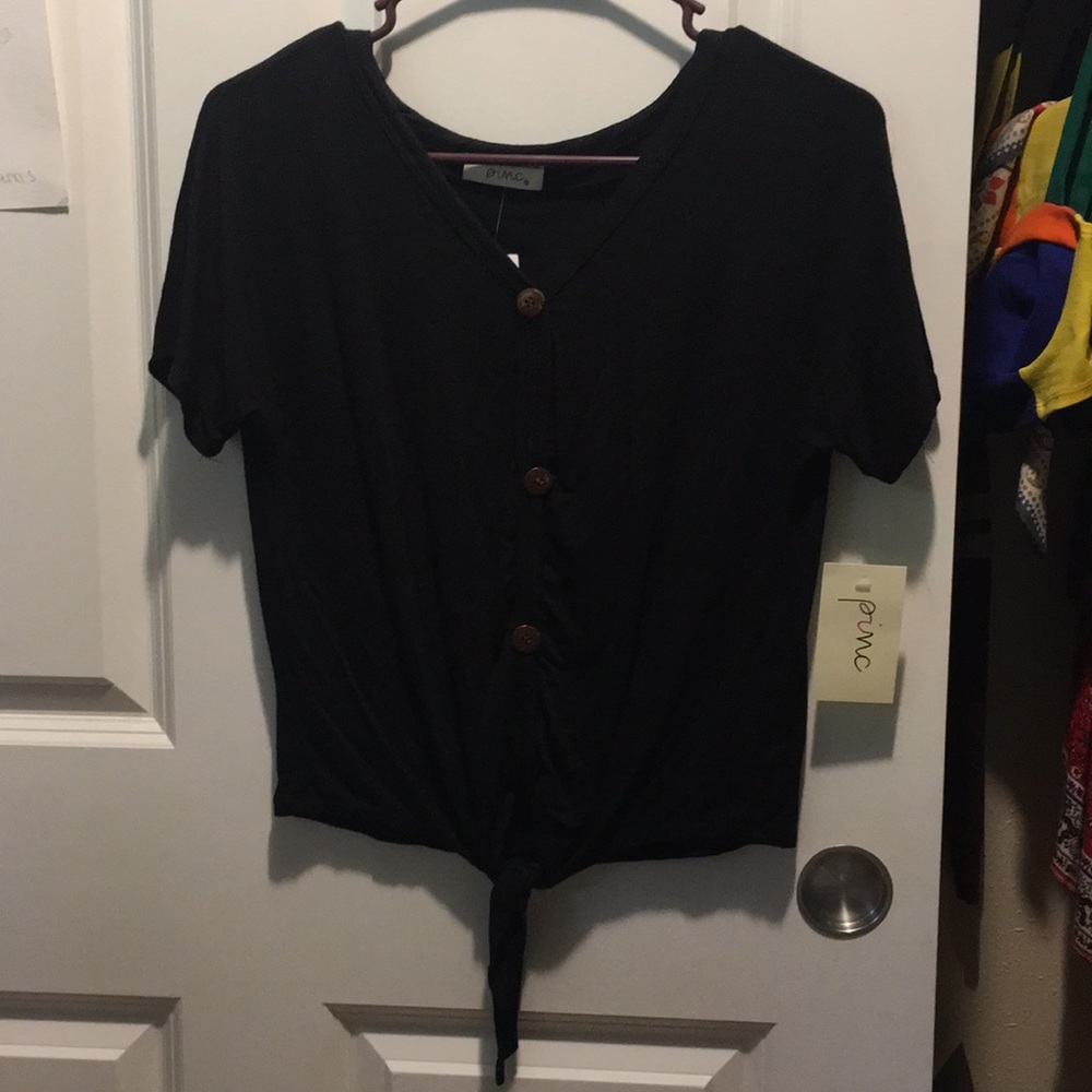 Button up top